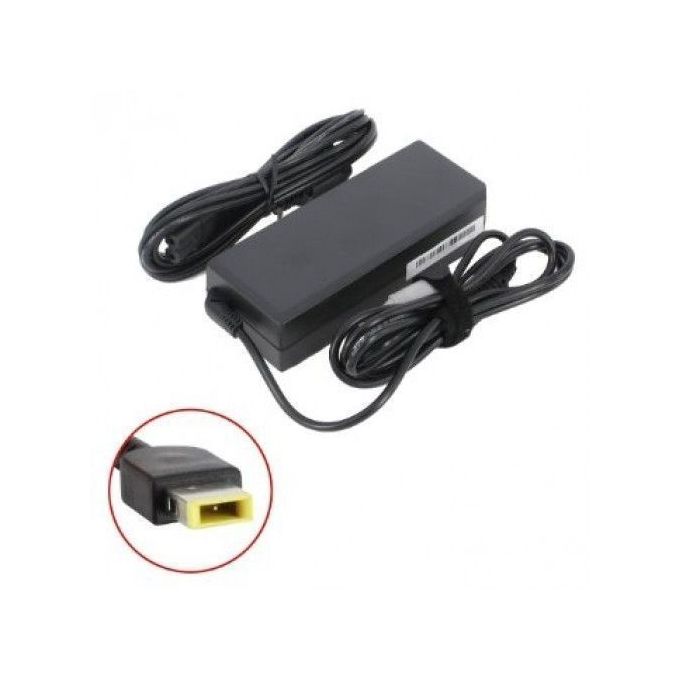 Lenovo Laptop Replacement Power Adapter – 20V with Power Cord – Black