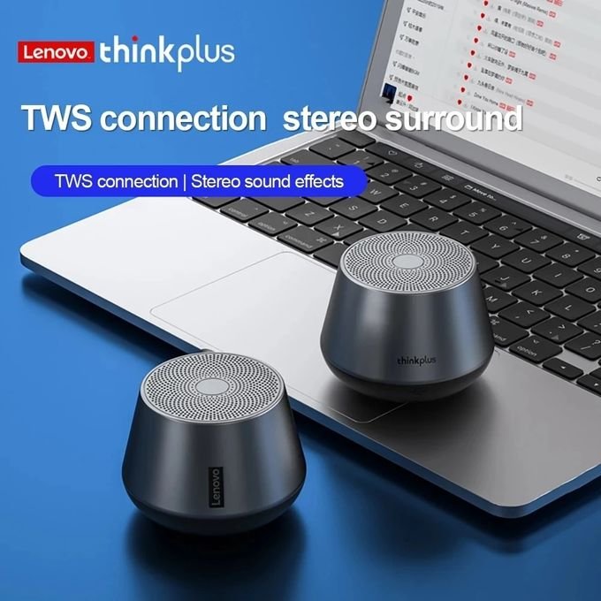 Lenovo K3 Pro Portable Mini Speaker – Wireless Bluetooth 5.0 Outdoor Loudspeaker with Powerful Bass Music Playback