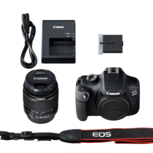 Buy Canon EOS 4000D Camera, Black + 18-55 III in Kumasi