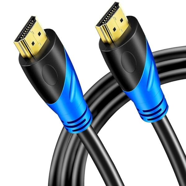 Buy Rommisie 4K/60HZ HDMI Cable 1.5m (HDMI 2.0,18Gbps) Ultra High Speed Gold Plated Connectors,Ethernet Audio Return Video 4K, Full HD1080p, 3D Compatible Blu-Ray Laptop PS3 PS5 PS9 PC HDTV in Kumasi