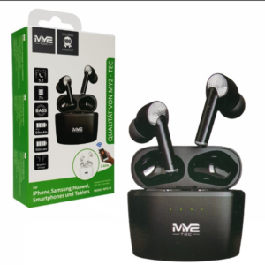 MY2-J8 M2 BLUETOOTH EARBUDS MY2-J8 M2 BLUETOOTH EARBUDS Specific Wireless: JL8973A V5.1 chipset Frequency band: 2402-2480MHz Batteries: Lithium polymer earbuds (50mAh) Lithium polymer case battery (500mAh) Charging time: 1.5 hours Maximum playtime: 7 hours Standby: 180 hours Material: ABS + PC