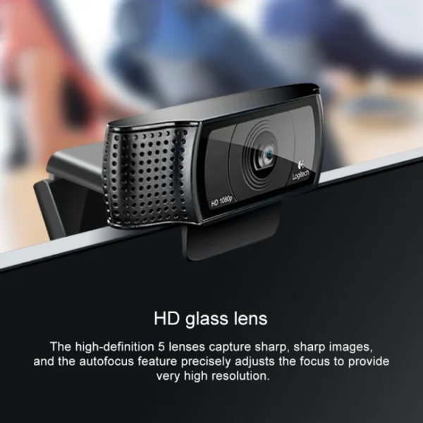 Buy Logitech C920 Pro 1080P Live Broadcast HD WebCam in Kumasi - Image 5