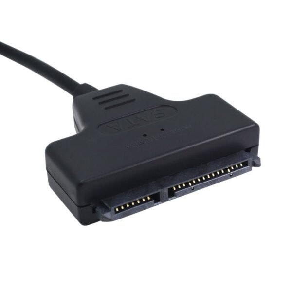 Usb 2.0 To 7 15 22pin Sata Adapter Cables External Power For 2.5'' Ssd Hdd Hard Disk Drive Converter In Kumasi - Image 3