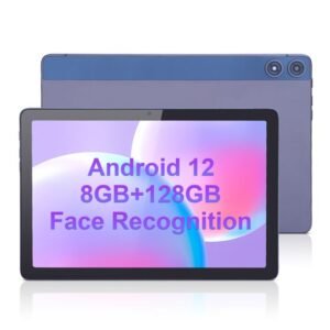 C Idea 10.1 Inch Tablet, Android 12, 8GB RAM+128GB ROM,1920*1200 HD Screen, Gray