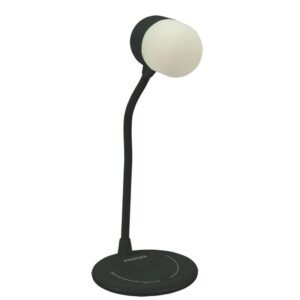 Promate Light Sensitive Led Table Lamp with Wireless Speaker