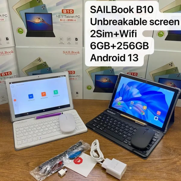 SAILBOOK B10 10.1” Tablet PC. 6GB + 256GB - White