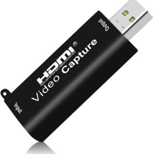 Video Capture Card 2.0 USB - HDMI - Black