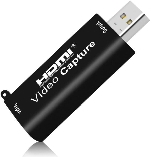 Video Capture Card 2.0 USB - HDMI - Black