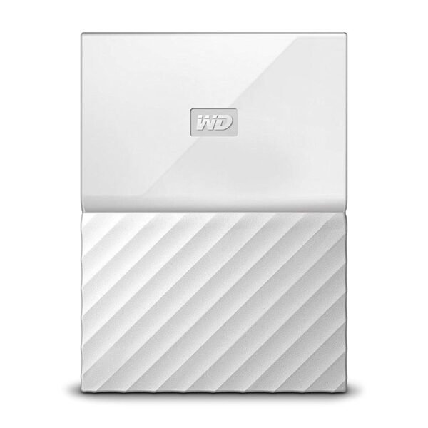 WD 2TB My Passport Portable External Hard Drive - White