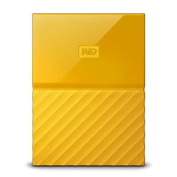 WD 2TB My Passport Portable External Hard Drive Yellow