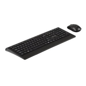 Wireless Slim Professional Multimedia Full-Size Keyboard & Mouse Combo