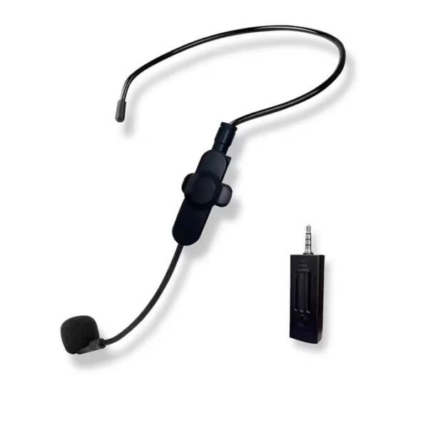 Dual Wireless Microphone System for Two Users, 160ft Range, 2.4G Headset Mics for Karaoke, Amplifiers, PA Systems, Yoga, Teaching, and Fitness Activities in kumasi