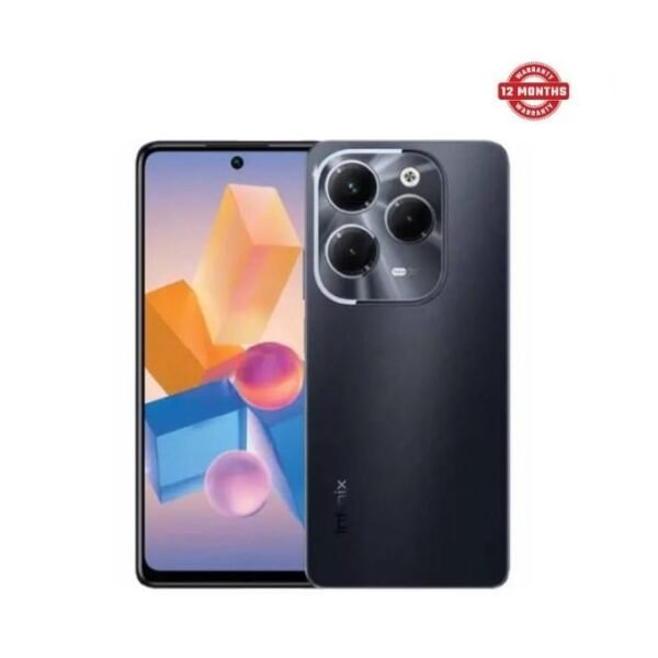 Infinix Hot 40 Black Sherif Edition - 6.78'' Display, 256GB Storage, 8GB RAM, 108MP Rear Camera, 32MP Front Camera, 5000mAh Battery, Starlit Black, Includes 12-Month Warranty,...