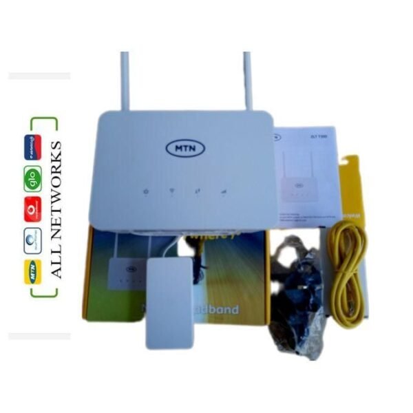 MTN 4G Universal Broadband Router with Backup Battery - White