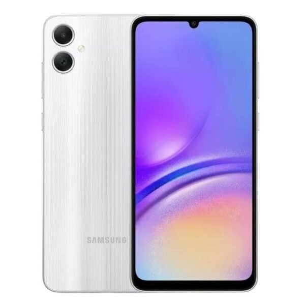 Samsung Galaxy A05 - 64GB Storage, 4GB RAM, 50MP Camera, 6.7-inch Display, 5000mAh Battery, Silver Color - Includes 12-Month Warranty