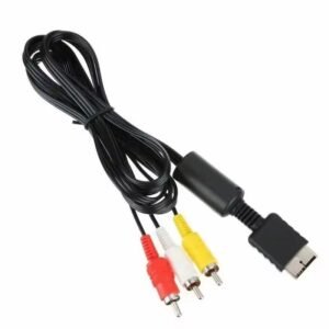 Buy PS2 PS3 AV Cable, AV to RCA Cord for Playstation 23 / PS2/PSX/PS3 Slim (6FT) in Kumasi 1