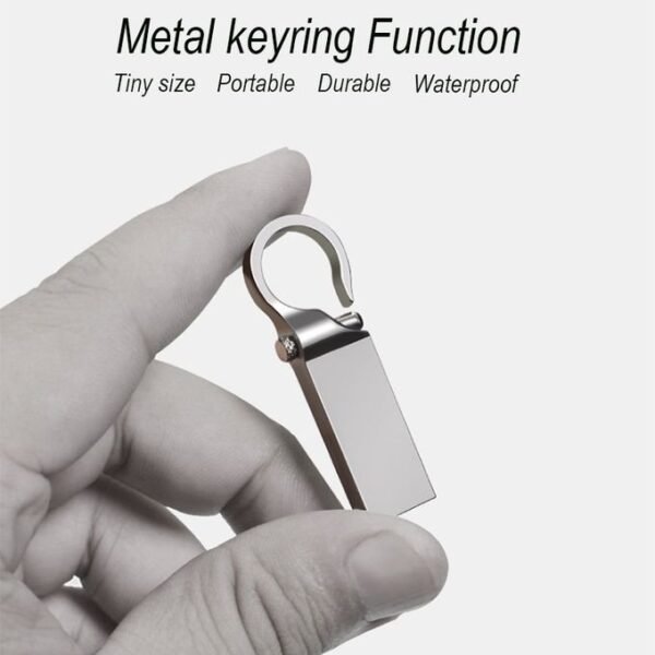 2-in-1 Grey Metal USB Flash Drive Adapter Cable - 128 GB in kumasi