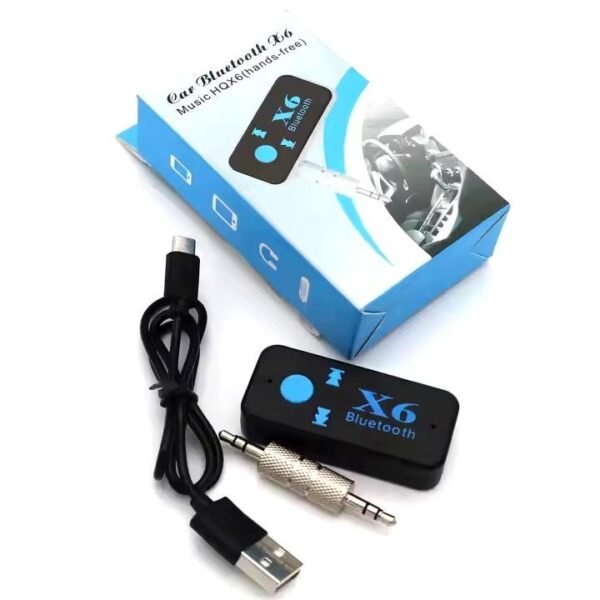 Buy Car Aux Bluetooth-compatible 5.0 Adapter Wireless 3.5mm 3.5 Jack Stereo Music Audio Receiver for Auto Handsfree Car Kit Speaker in Kumasi a1