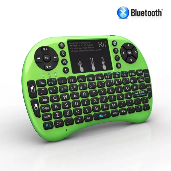 Buy Rii i8+ BT Mini Bluetooth Backlight Touchpad Keyboard in Kumasi - Image 6