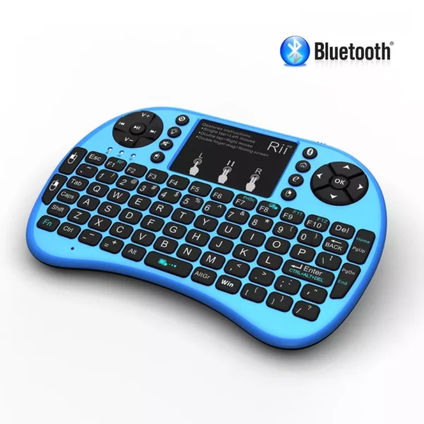 Buy Rii i8+ BT Mini Bluetooth Backlight Touchpad Keyboard in Kumasi - Image 2
