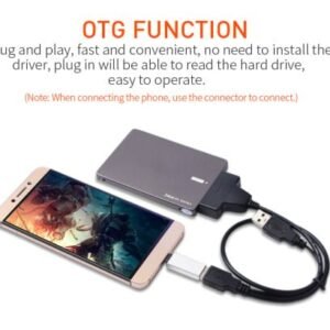 Usb 2.0 To 7 15 22pin Sata Adapter Cables External Power For 2.5'' Ssd Hdd Hard Disk Drive Converter In Kumasi