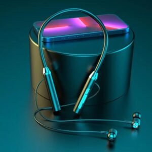 Buy New Bluetooth earphones, in ear neck hanging sports earphones, super long standby battery life, universal mobile phone in Kumasi