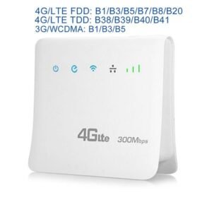 Buy 300Mbps Wifi Routers 4G Lte Cpe Mobile Router With LAN Port Support SIM Card Portable Wireless Router Wifi 4G Router picture color in Kumasi a11