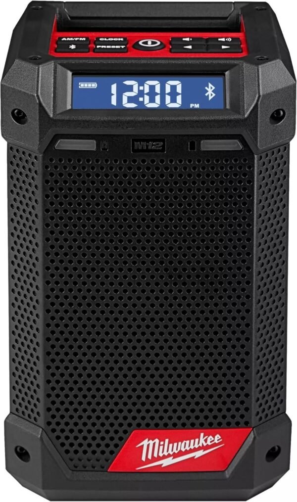Buy Milwaukee 2951-20 M12 Lithium-Ion Cordless Radio Charger Tool with Bluetooth Speaker and AM/FM Radio in Kumasi - Image 4