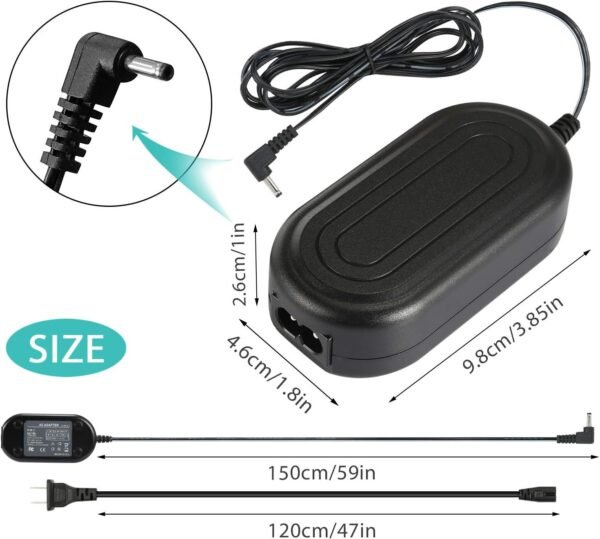 Buy ACK-E8 AC Power Adapter Supply Kit (Replace LP-E8 Battery) for Canon EOS Rebel T5i T4i T3i T2i Kiss X6 Kiss X5 Kiss X4 700D 650D 600D 550D Cameras in Kumasi a