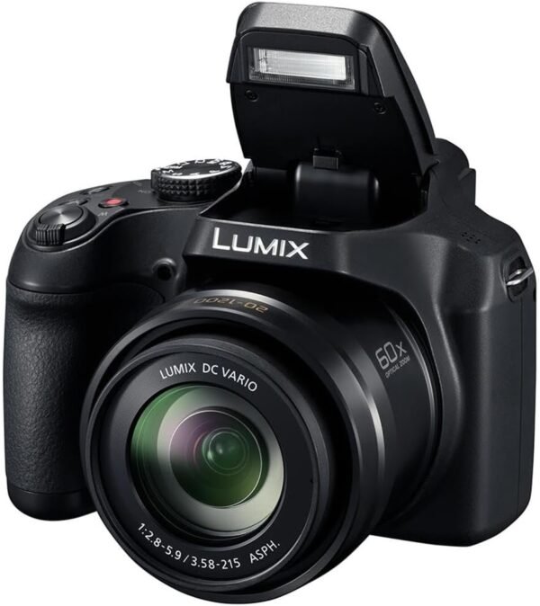 Buy Panasonic Lumix DC-FZ80 4K Digital Camera Bundle with Bag, 32GB SD Card, and Photo Editing Software Kit in Kumasi at - Image 4
