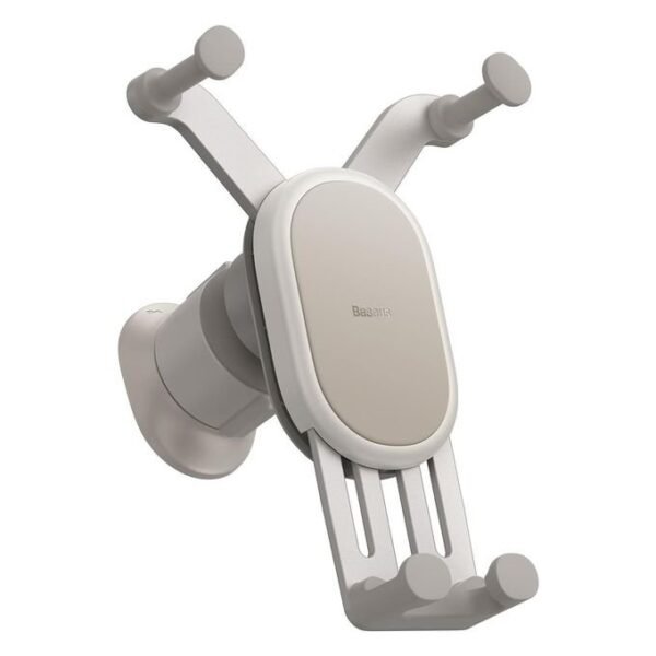 Baseus Pro 15W Stable Gravitational Wireless Car Charger Mount - Air Outlet Version - Creamy White in kumasi