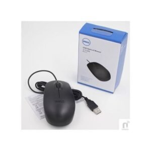 Black DELL MS111 Wired USB Mouse
