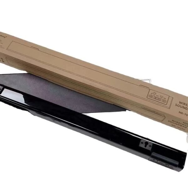 Black Slim Elegant Rechargeable Bluetooth Sound Bar with Remote Control for TV in kumasi