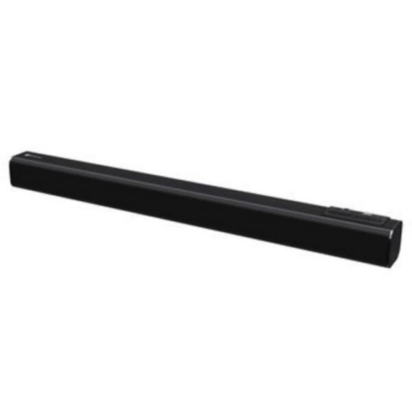 Black Slim Elegant Rechargeable Bluetooth Sound Bar with Remote Control for TV