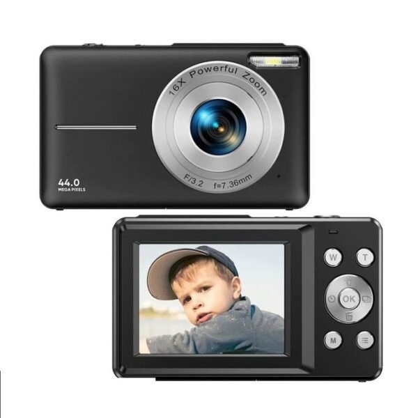Compact Digital Camera with 16x Zoom - 1080P