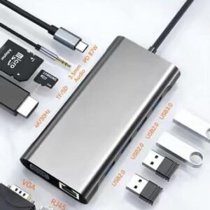 11 In 1 Type-C Multi-Function Docking Station PD Fast Charging HUB c