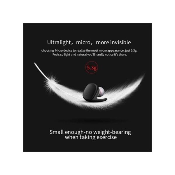 Fingerprint Touch Bluetooth Headset Noise-cancelling Stereo Headset