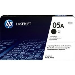 HP 05A Black Original LaserJet Toner Cartridge (CE505A)