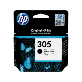 HP 305 Black Original Ink Cartridge (3YM61AE)