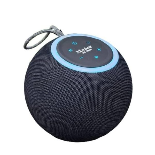 Maxbest MB-TMO8 Black Ball-Shaped Wireless Bluetooth Speaker