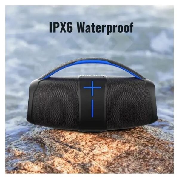 Miccell - High-Performance Portable Speaker - 20W - 3600mAh - VQ - SP01 S2502 - Black