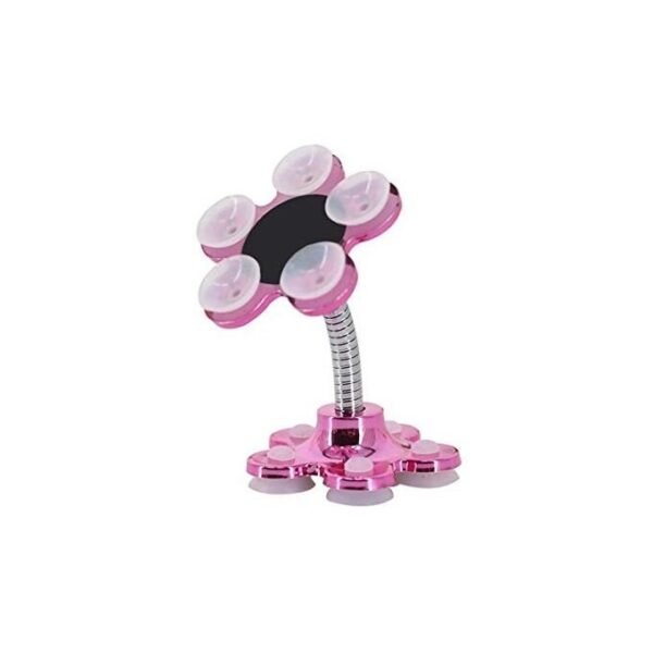 Multi-Color Suction Phone Holder for Car Dashboard and Surfaces