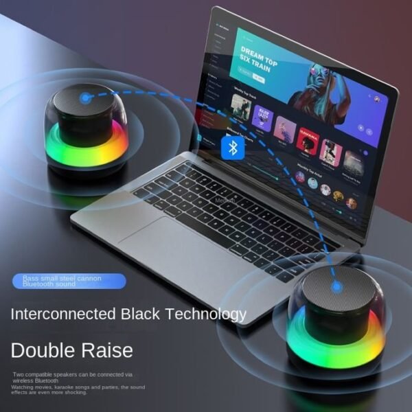 Portable Mini King Kong Bluetooth Subwoofer Speaker