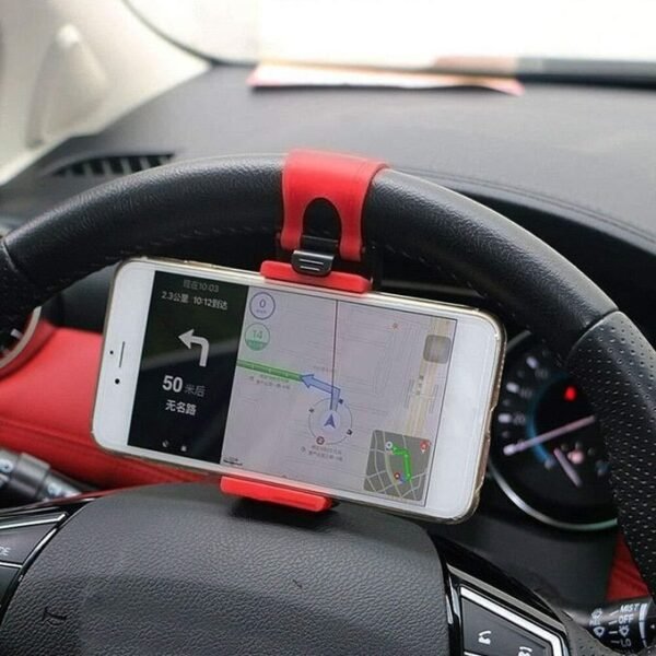 Red and Black Car Phone Mount