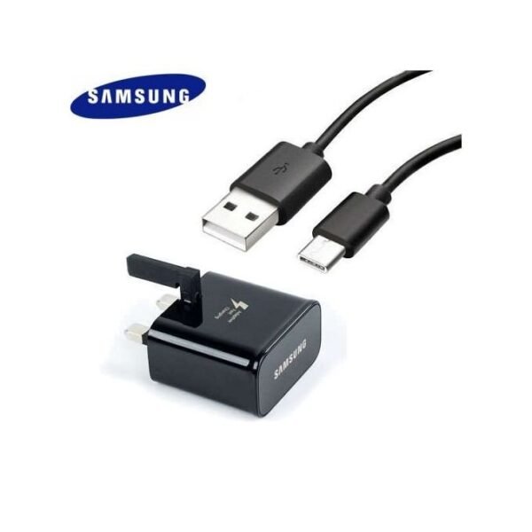 Samsung Fast Charger with Type C Connector (3 Pins) - Input 100-240V
