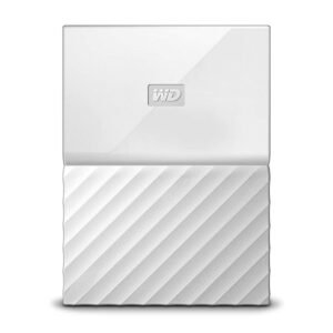 WD 2TB My Passport Portable External Hard Drive - White