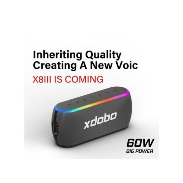 Xdobo X8 III Bluetooth 5.3 IPX7 Waterproof Wireless Speaker with RGB Lighting  in kumasi