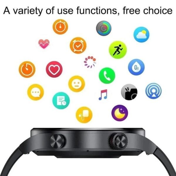 Bluetooth NFC Smart Watch for Men with ECG Health Monitoring