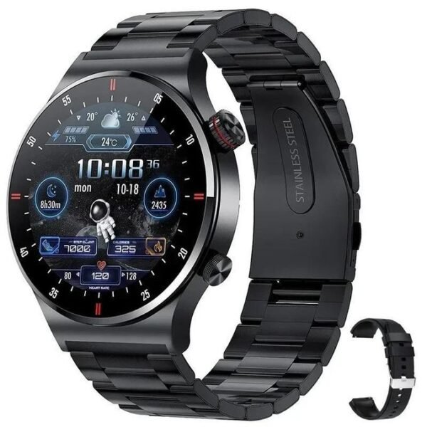 Bluetooth NFC Smart Watch for Men with ECG Health Monitoring