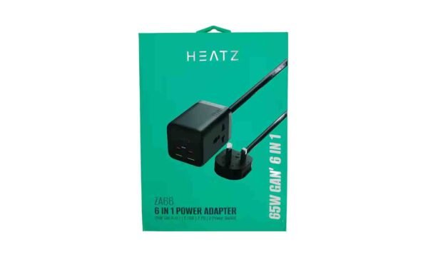 Heatz ZA66 Multi 6-in-1 65W Charging Adapter